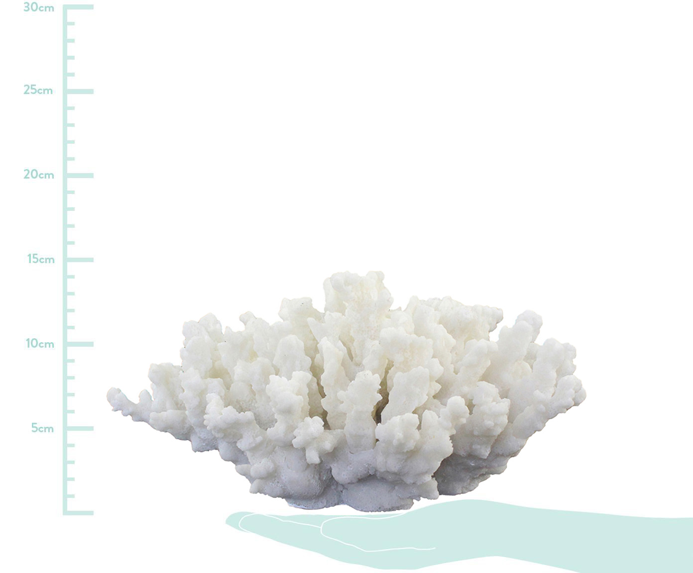 Adorno Coral Kay - Branco image number 1