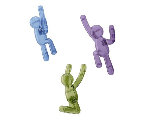 Jogo de Cabideiros para Parede Buddy image number 1