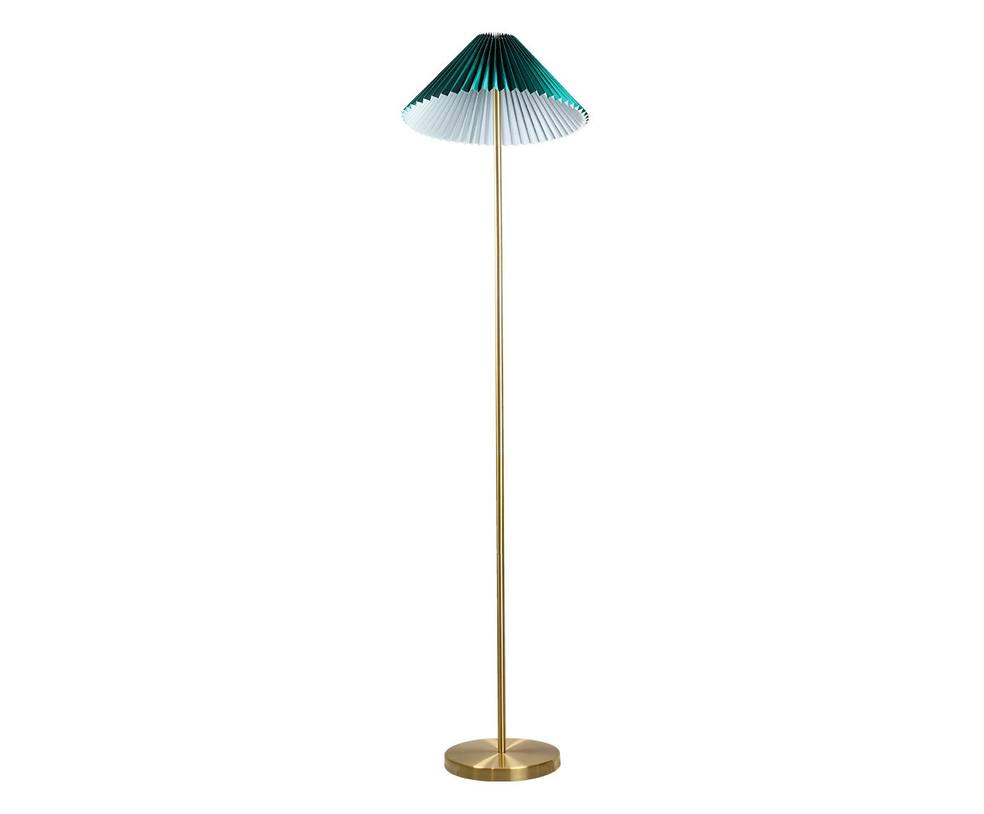 Coluna Tokyo Dourado Escovado Cup Verde 3000K image number 0