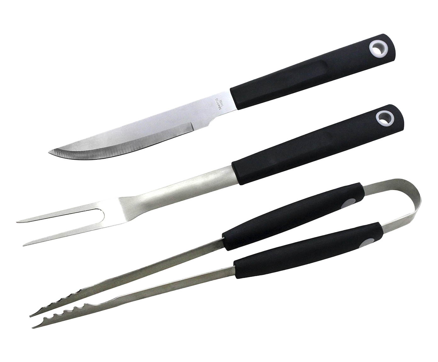 Jogo de Churrasco em Inox Easy Grill Preto - image 0