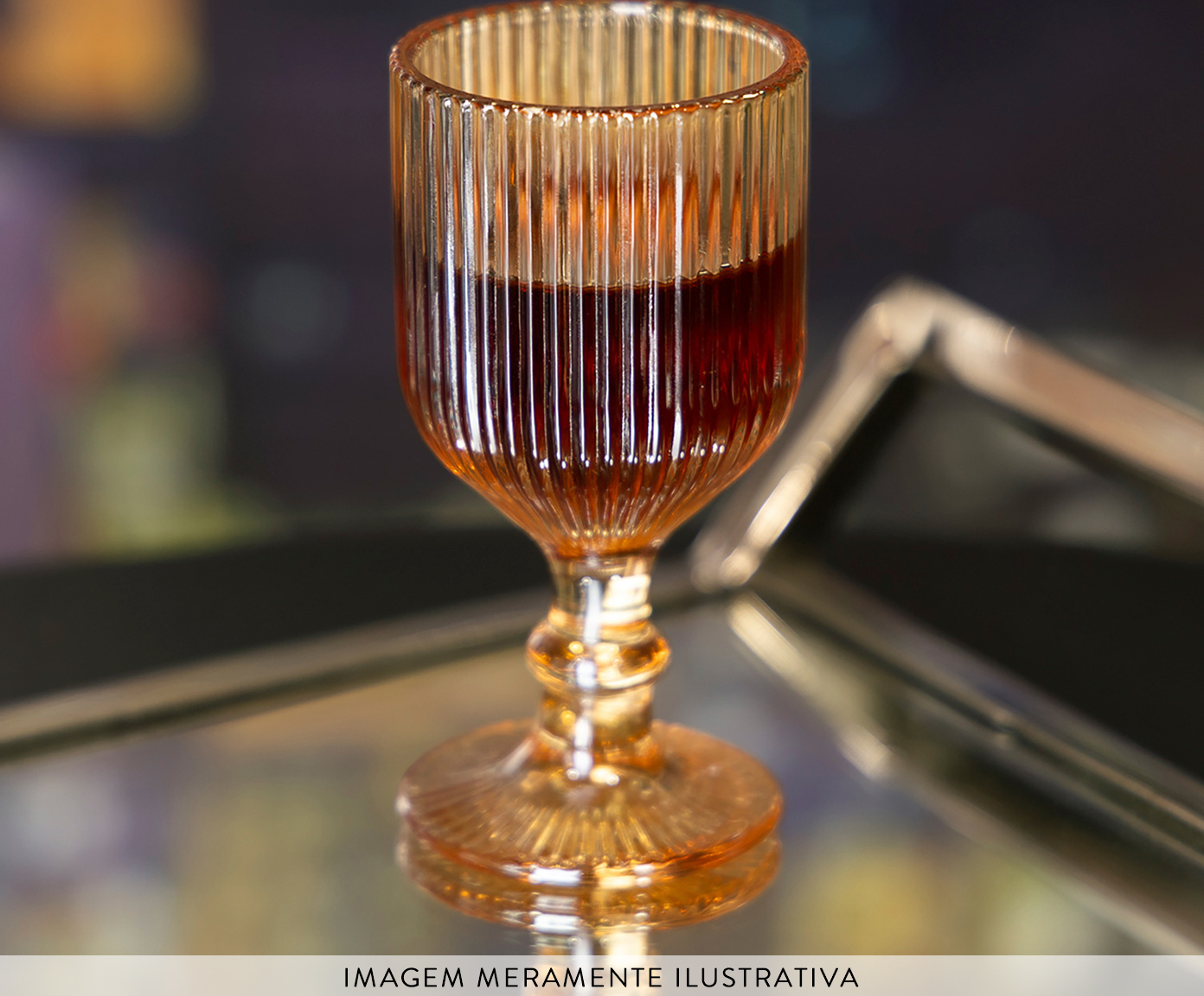 Ta&ccedil;a para Licor Lines &Acirc;mbar image number 2