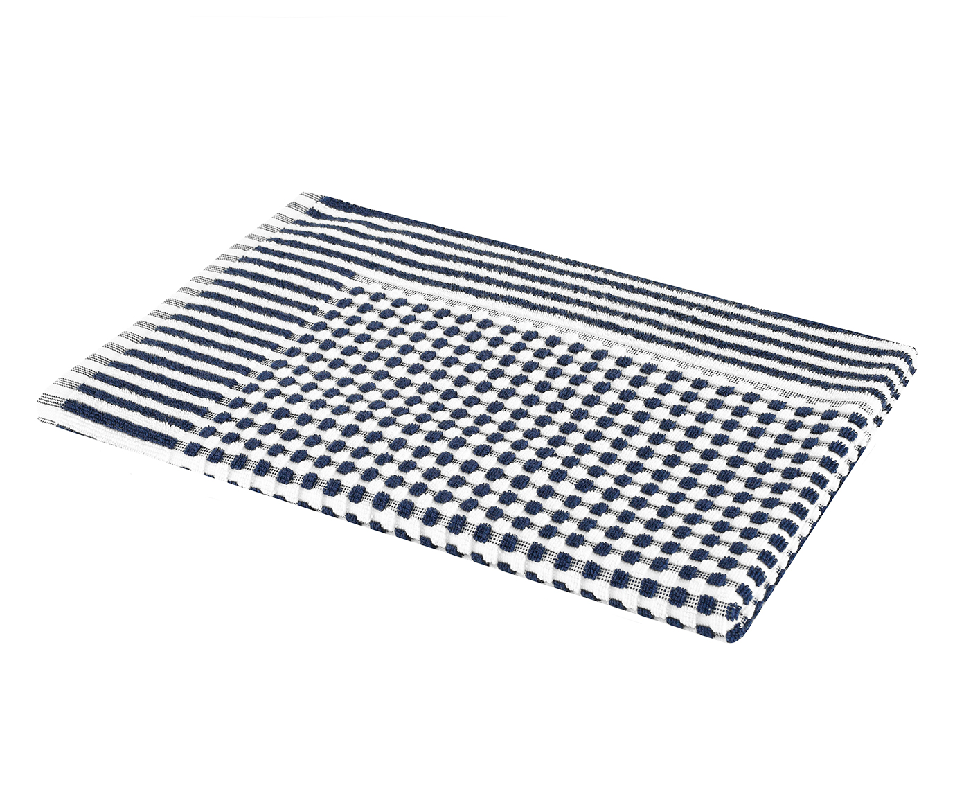 Toalha de Piso Loom Azul Marinho image number 1