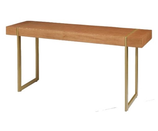 Aparador Laminado Celeste - Castanho image number 1