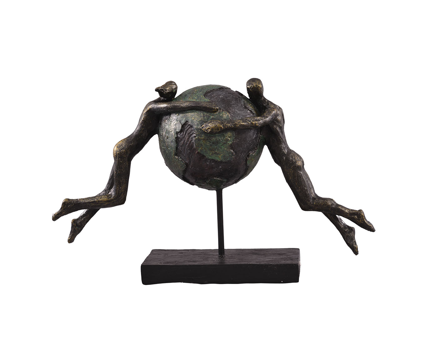 Escultura em Resina Orwell - Preta image number 0