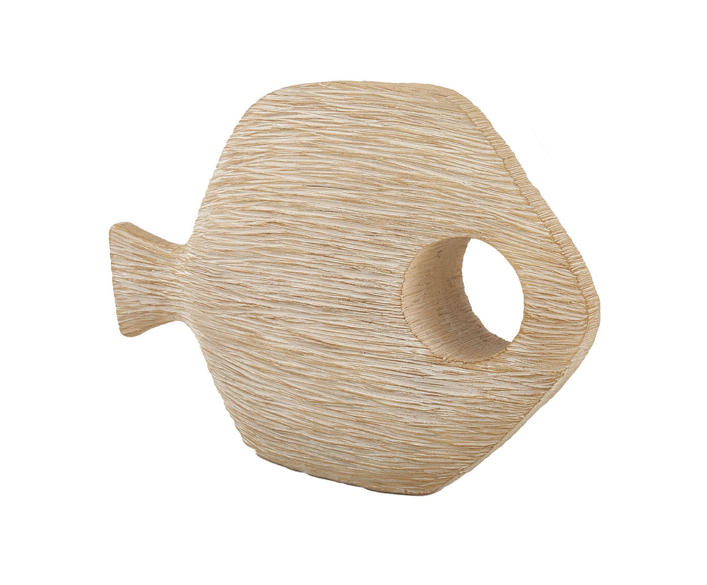 Adorno Decorativo Peixe I Off White image number 0