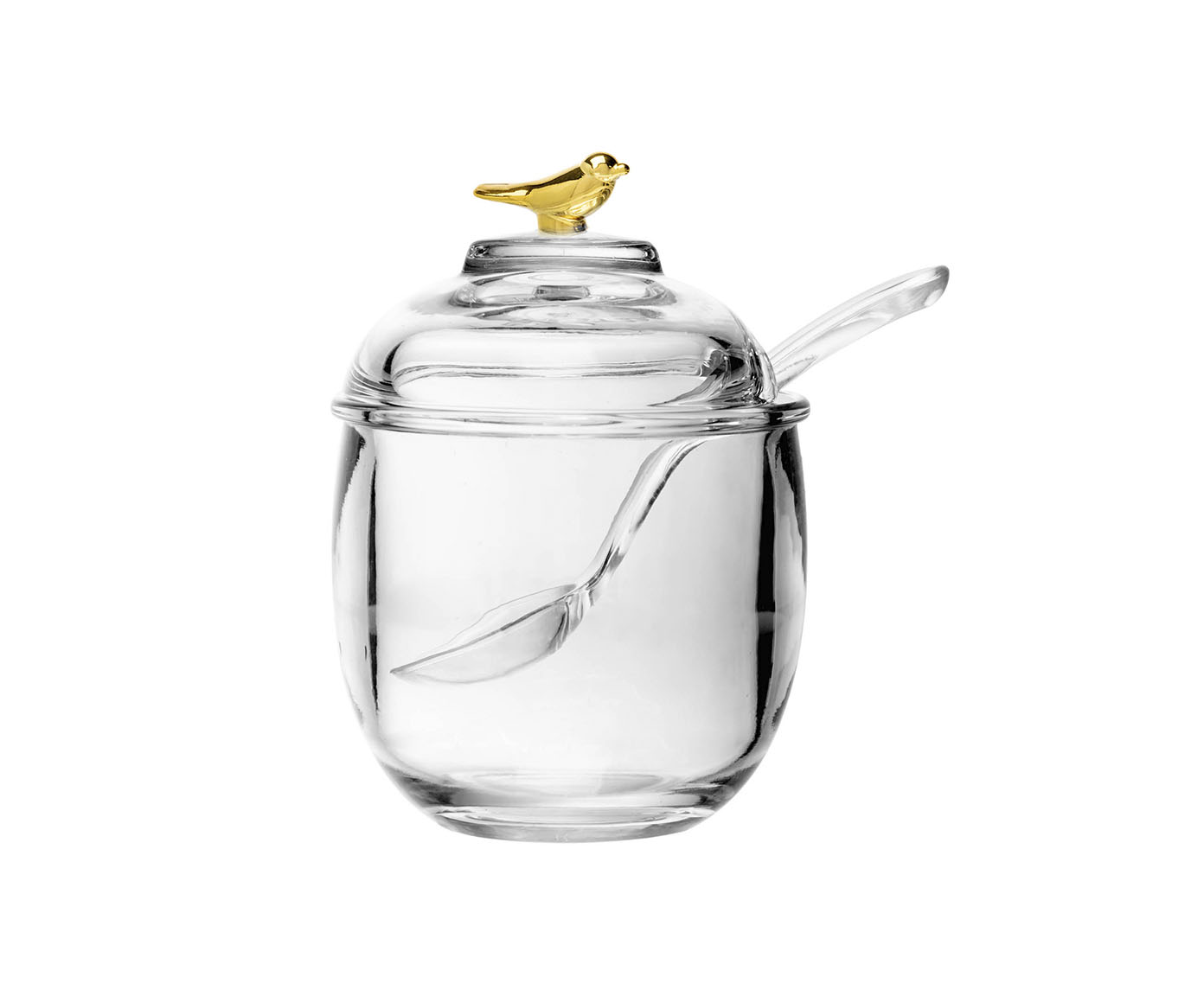 A&ccedil;ucareiro com Colher Bird Golden - image 0