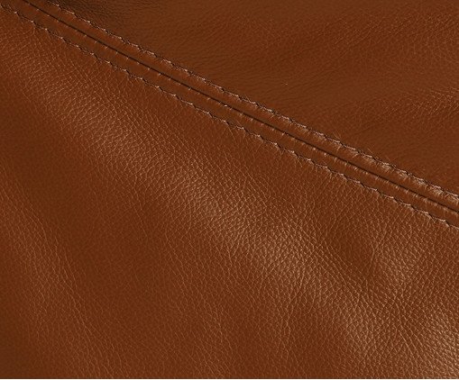 Sofa Lina Couro Caramelo Grande image number 6