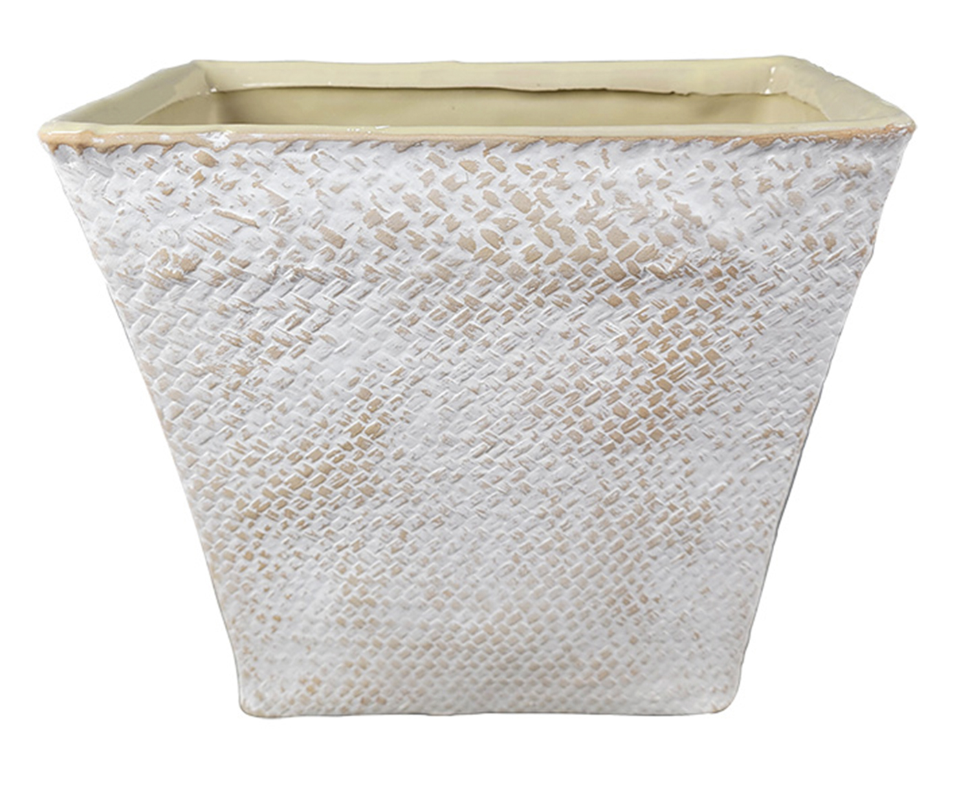 Vaso Decorativo Ferm&eacute; Branco Pequeno - image 0