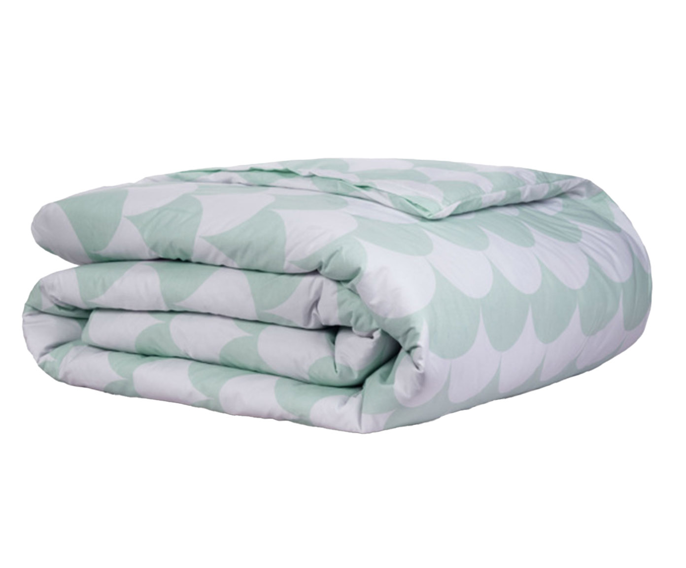 Duvet Percalle Estampado Scale Menta 200 Fios image number 0