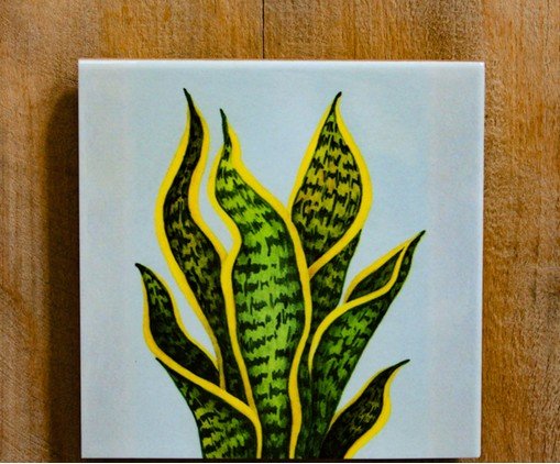 Mini Azulejo Decorativo Espada de Ians&acirc; image number 2