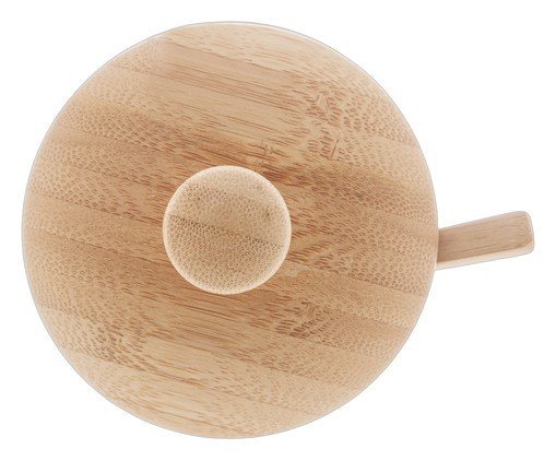 A&ccedil;ucareiro em Bambu com Colher Verona Natural image number 3