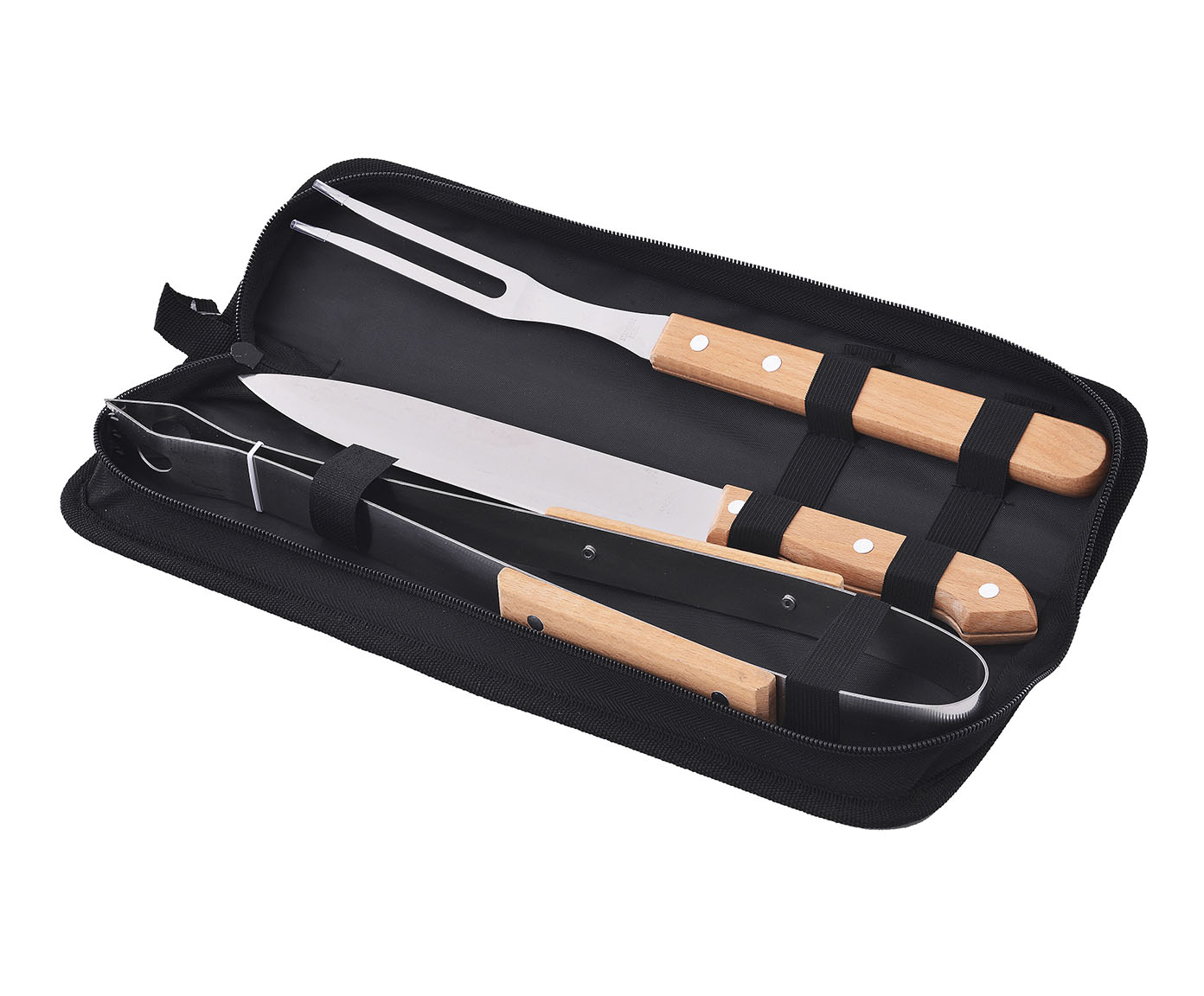 Jogo para Churrasco com Estojo em Inox I image number 0