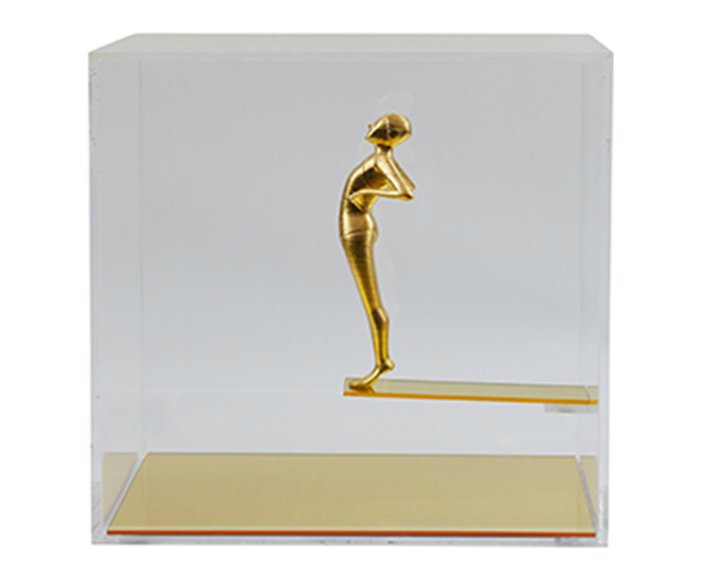 Caixa Decorativa Giela Dourado image number 0