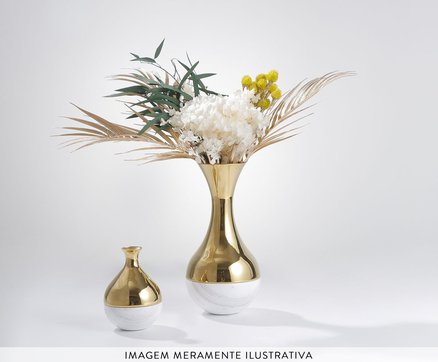 Vaso Arrime Dourado - image 1