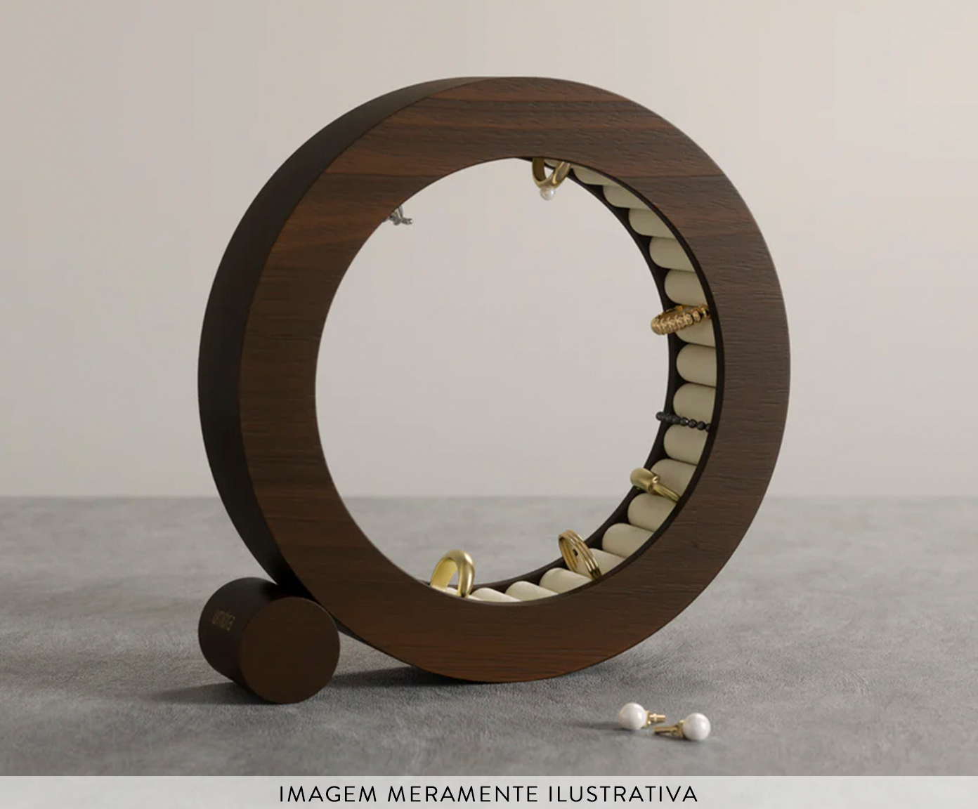 Organizador Ferris Jewelry Organizer Walnut image number 2