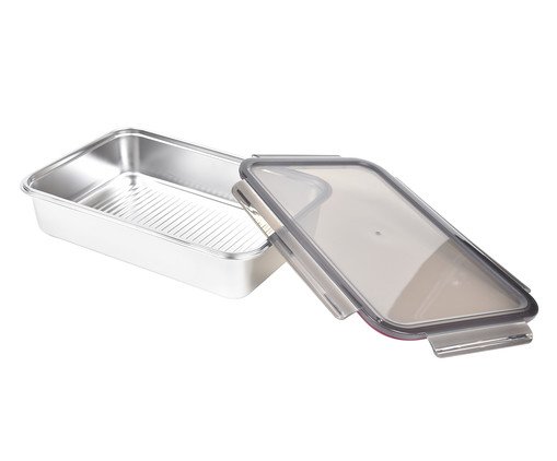 Pote H&eacute;rmetico de A&ccedil;o Inox Kenya - 5L image number 4