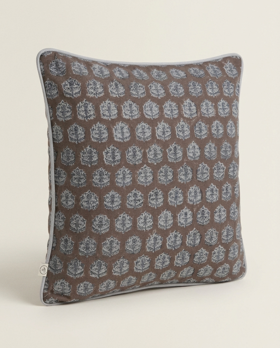 Capa de Almofada Dhara Bege - image 1