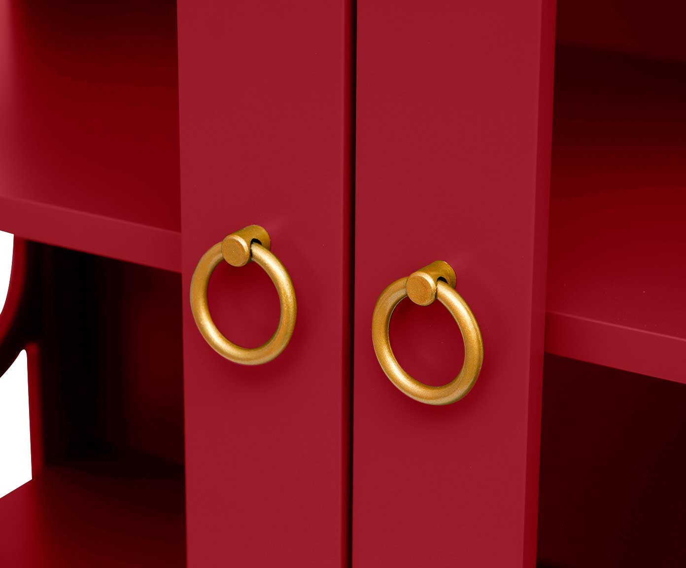 Cristaleira Portal Firebrick - Vermelho image number 8