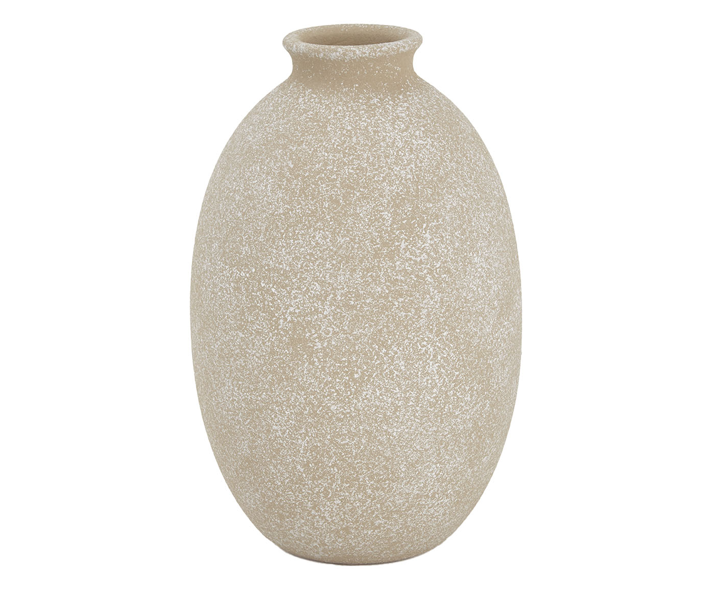 Vaso em Terracota Menor Pag&atilde;o Bege image number 0
