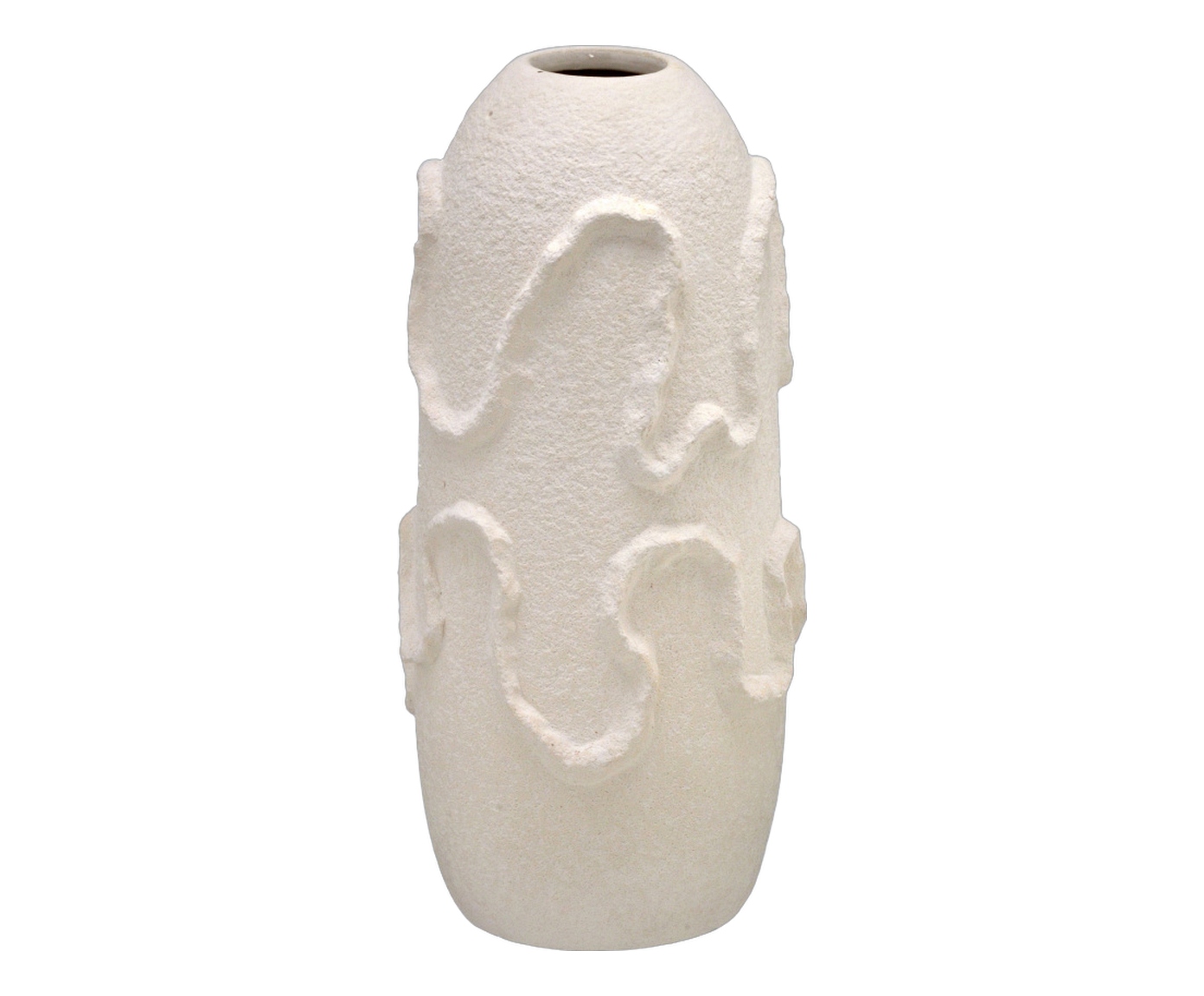 Vaso Decorativo Aeris Off-White - image 0