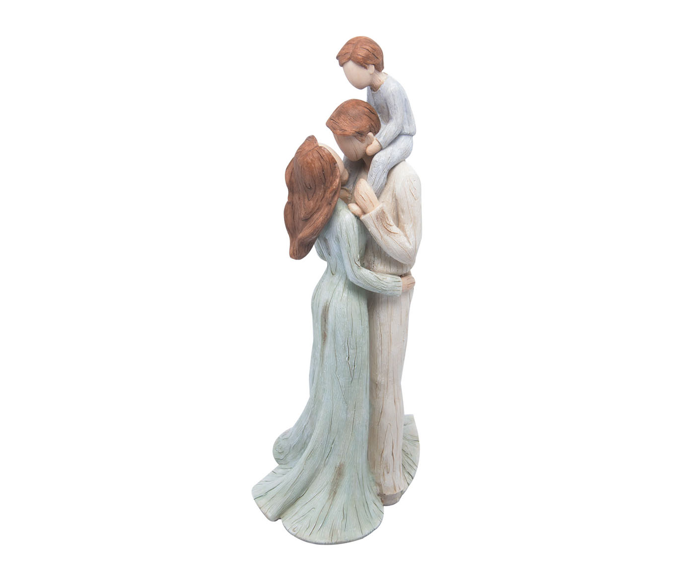Figura Decorativa Fam&iacute;lia em Resina I image number 1