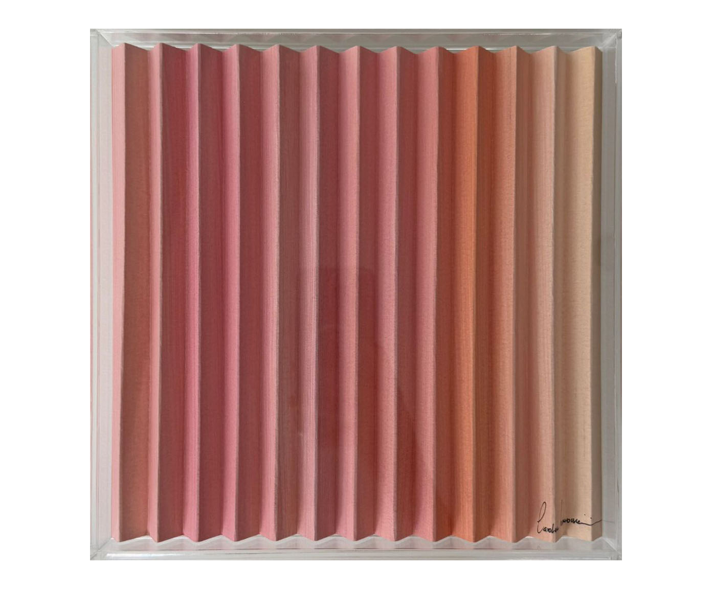 Quadro Degrad&ecirc; Rosa Beb&ecirc; - image 0