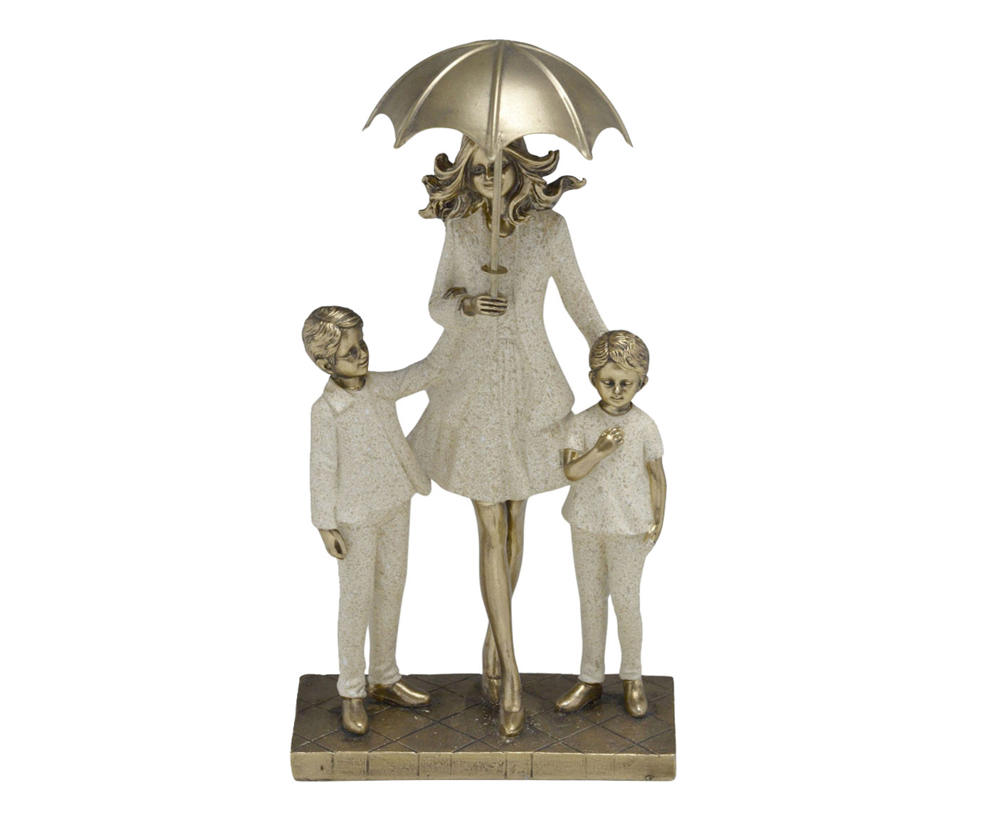 Escultura Familia com Pet Naara image number 0