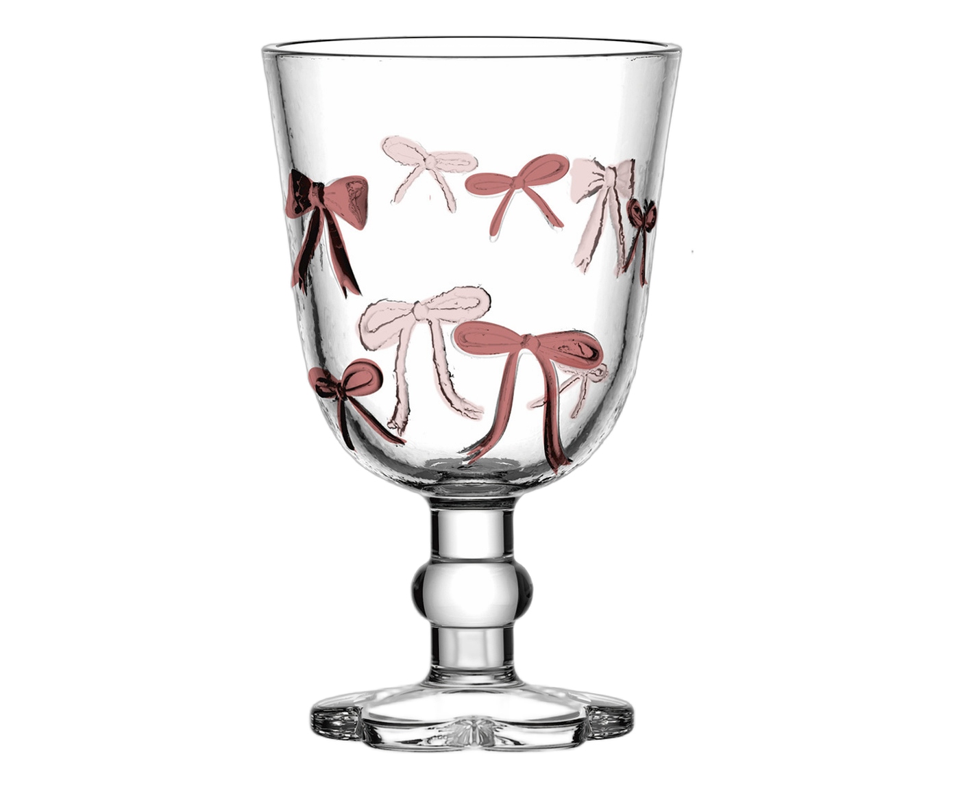 Jogo de Ta&ccedil;as em Cristal Ecol&oacute;gico Belle Ros&eacute; Vintage image number 0