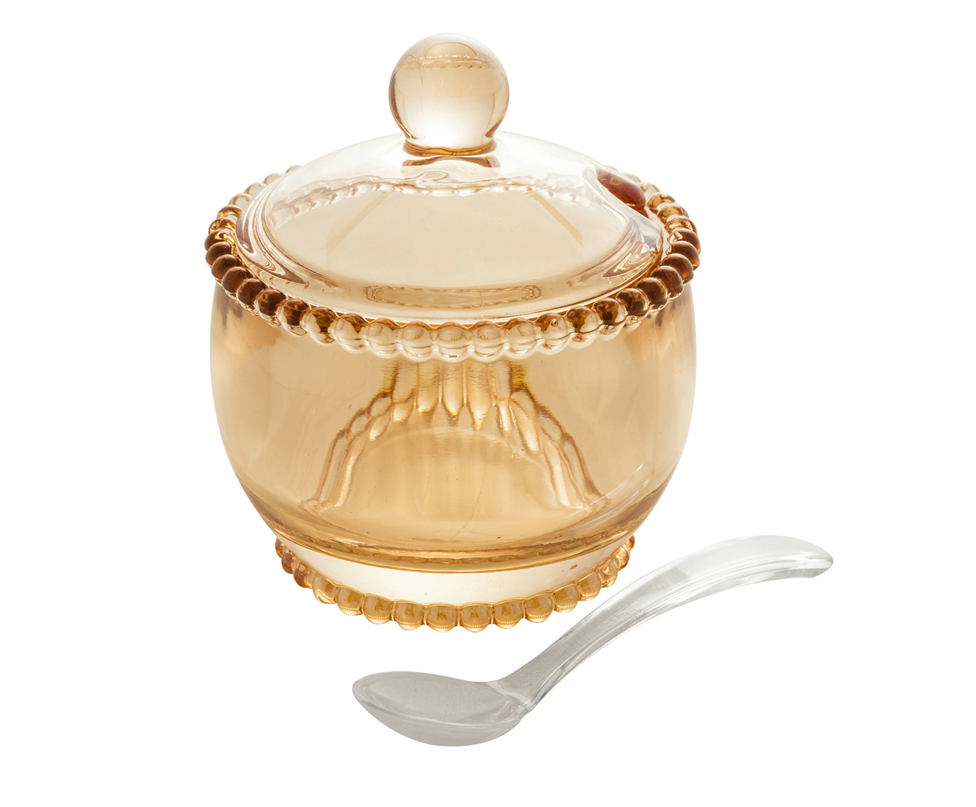 A&ccedil;ucareiro em Cristal Pearl &Acirc;mbar image number 2