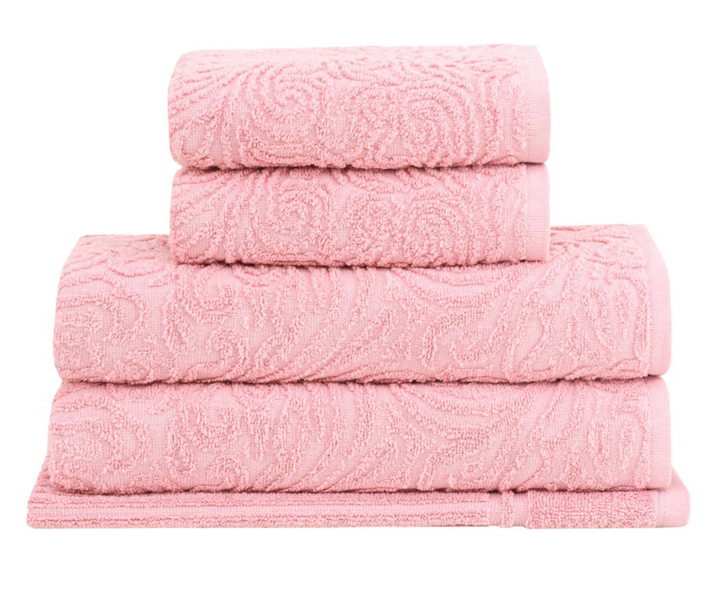 Jogo de Toalhas Liz Extra Soft Rosa 5 pe&ccedil;as - image 0