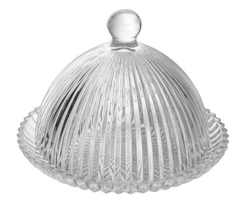 Queijeira em Cristal Renaissance Transparente image number 1