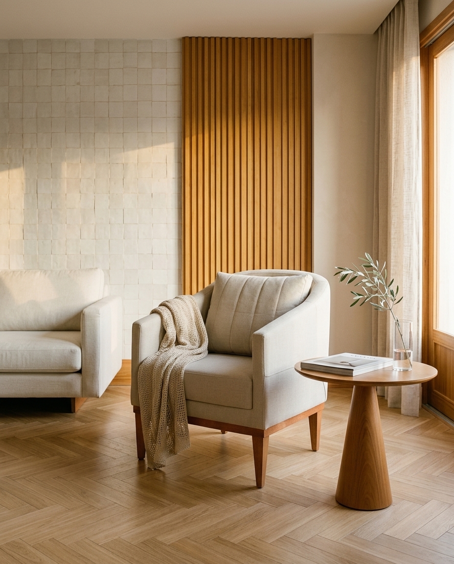 Poltrona Agatha Natural Bege image number 2