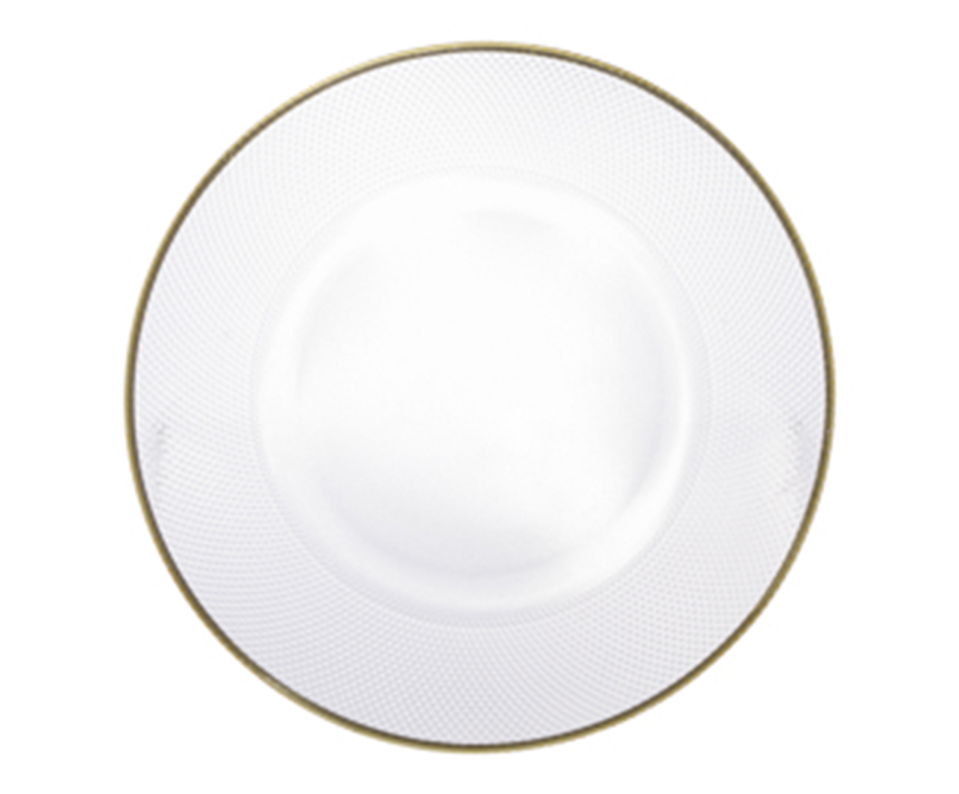 Sousplat com Fio Dourado Thin Edge image number 0