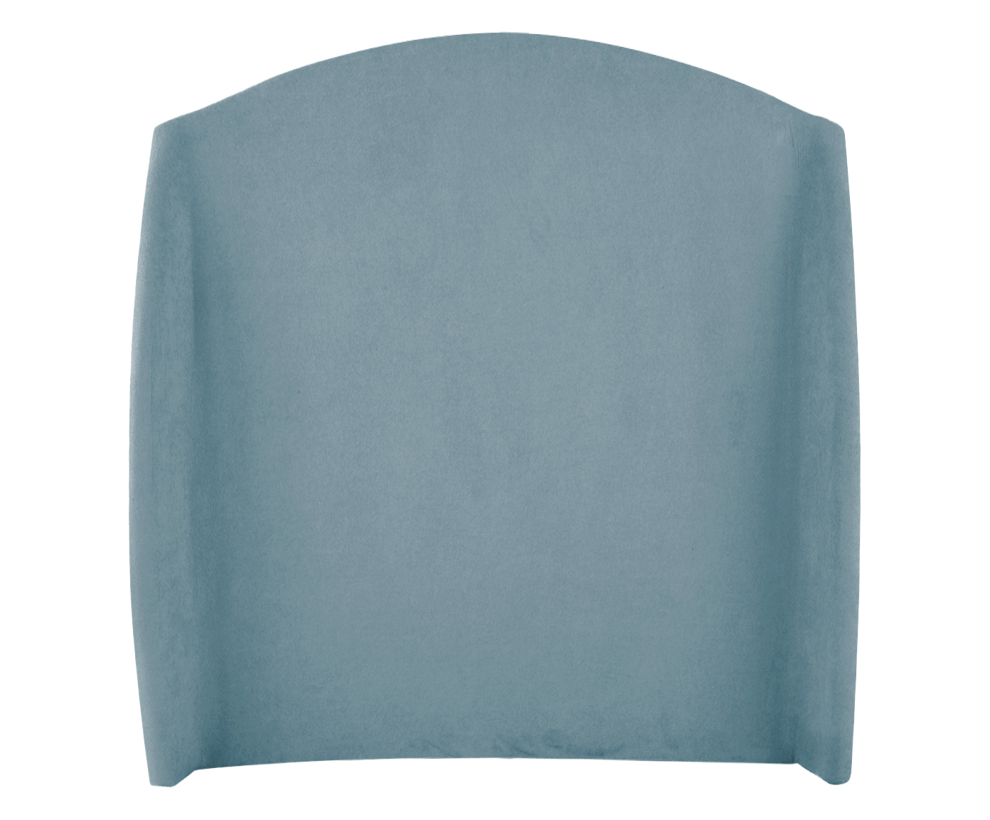 Cabeceira em Boucle Aveludado Smooth Azul image number 0
