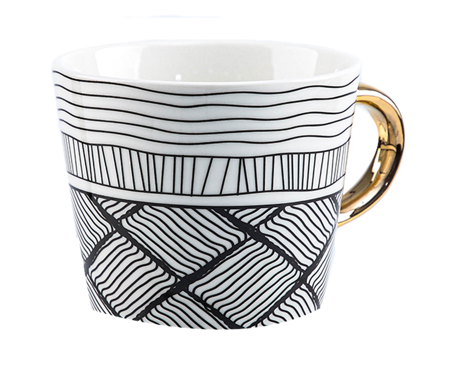 Caneca em Porcelana Th&aacute;ssia Branco image number 2