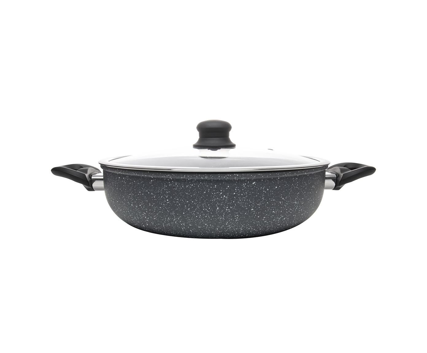 Frigideira Wok de Indu&ccedil;&atilde;o Granilite Cinza image number 2
