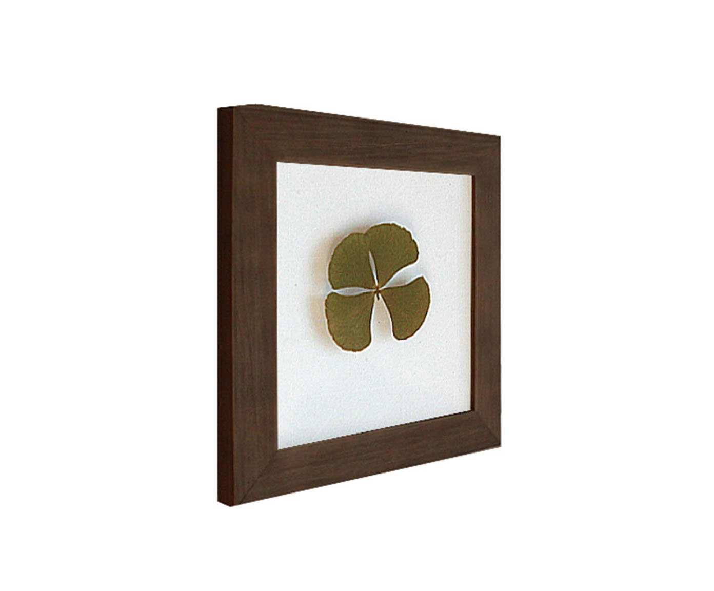 Quadro Trevo Imbuia image number 1