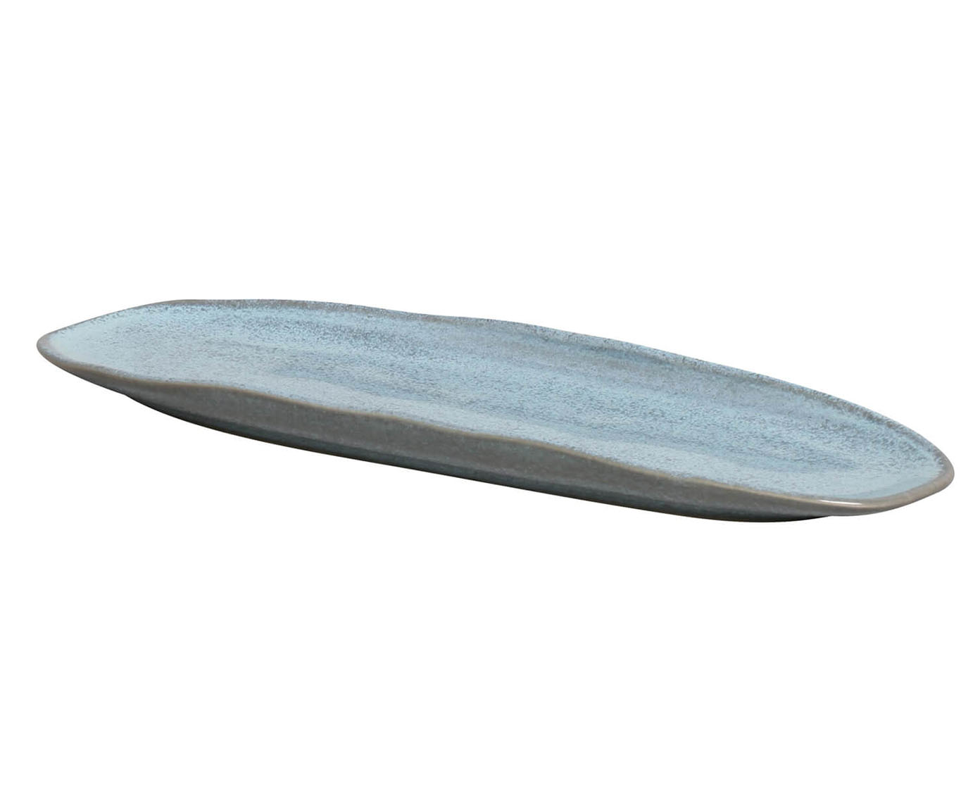 Jogo de Travessas Oval Rasa Org&acirc;nico Breeze Azul Claro - image 1