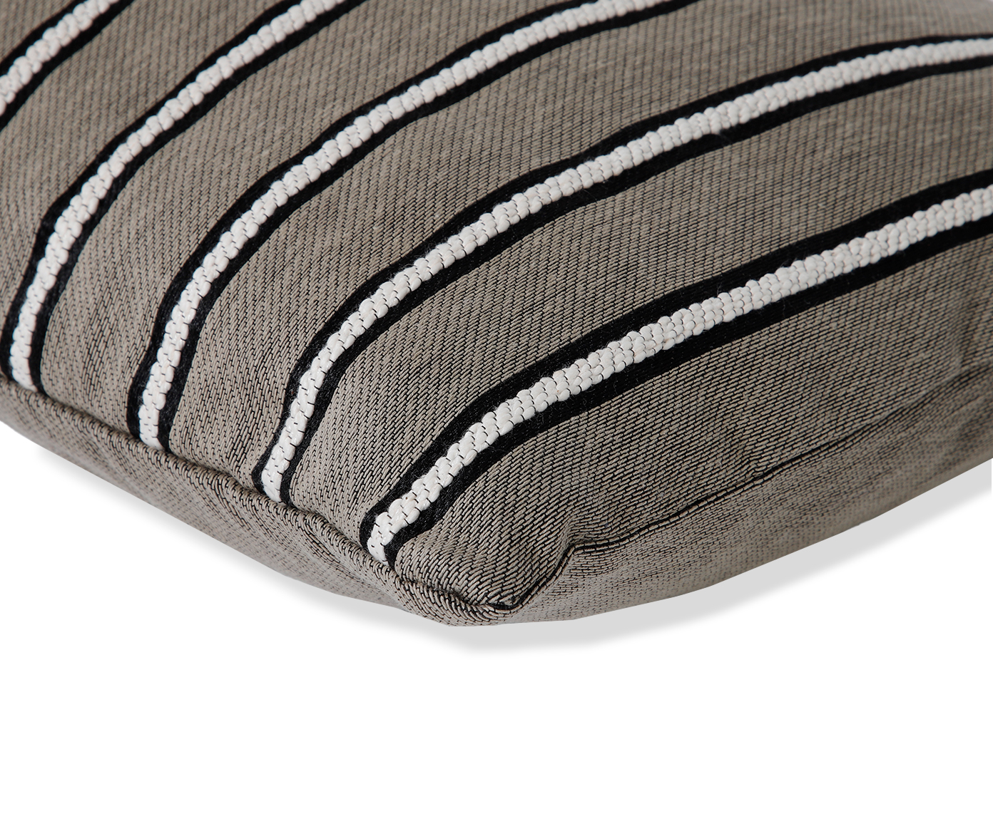 Capa de Almofada Retangular Jacquard Marais Cinza image number 3