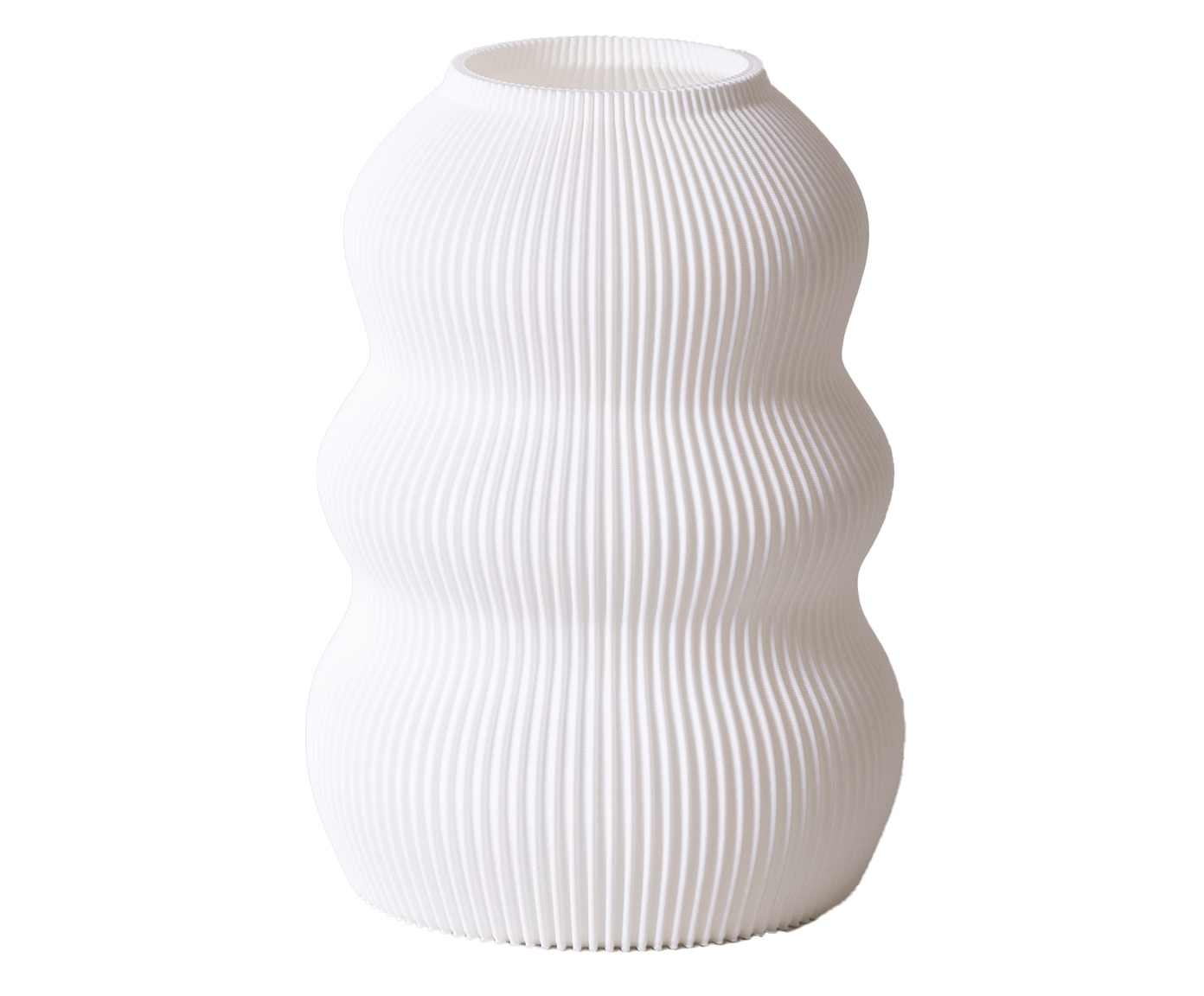 Vaso Ondas Filetado Branco - image 0