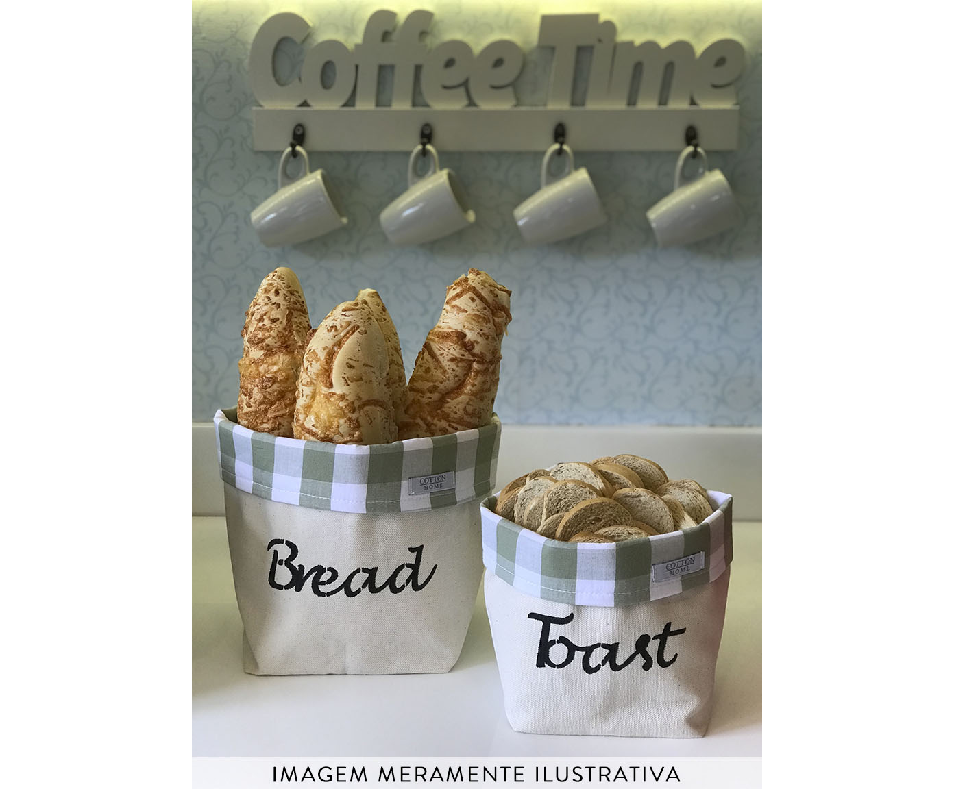 Jogo de Cestos Bread & Toast image number 1