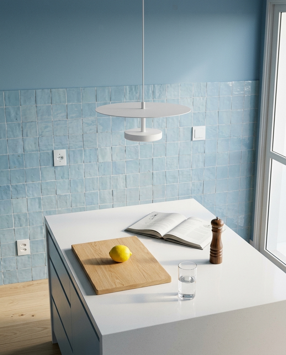 Pendente Led Slice Branco Bivolt - image 1
