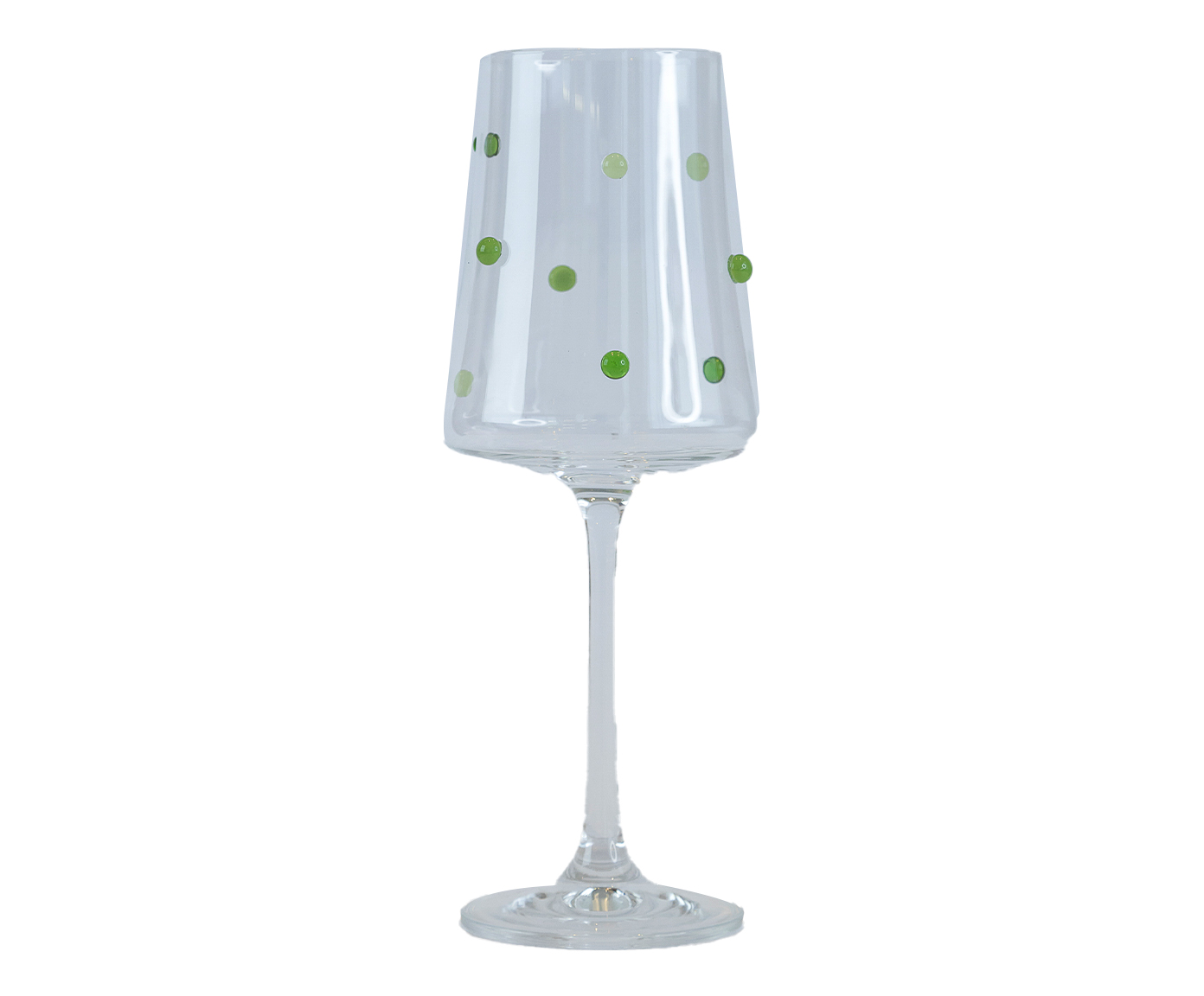Ta&ccedil;a para Vinho Tinto Gemas Mix Verde image number 0