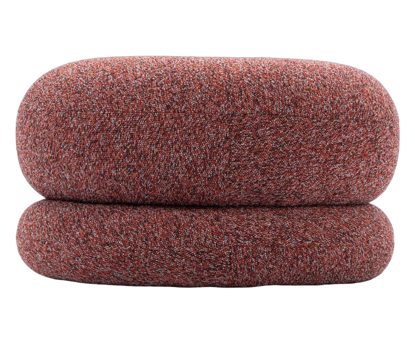 Puff Duo Tecido Bord&ocirc; Rom&atilde; - image 0
