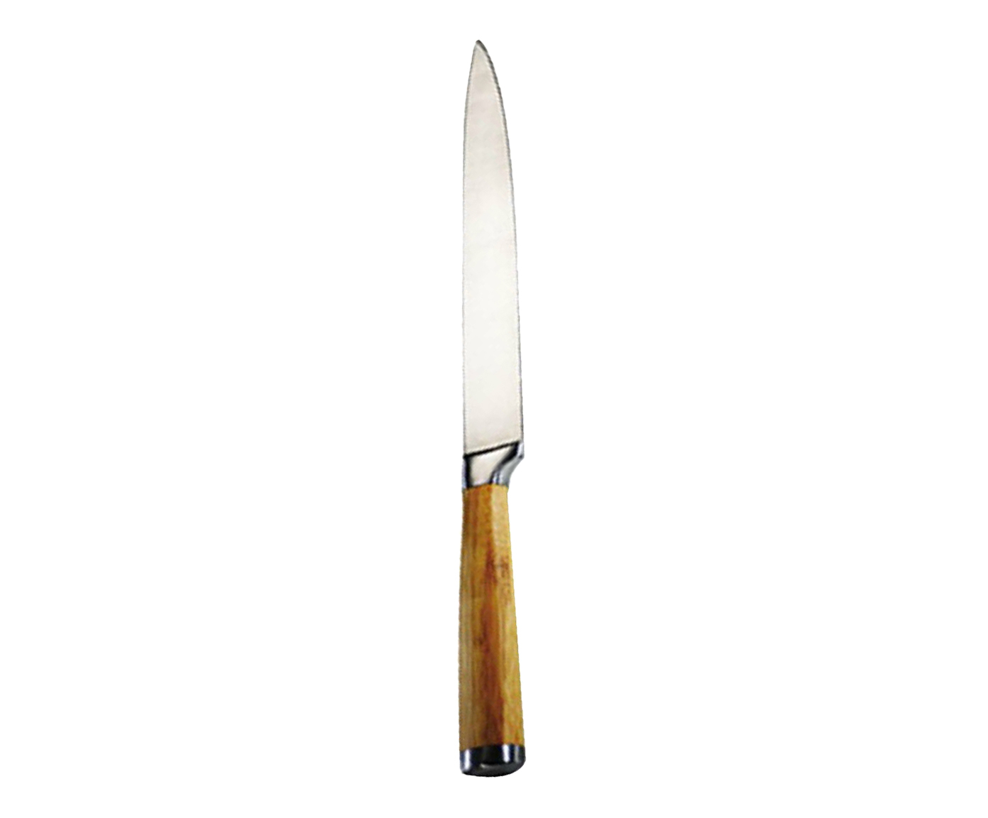Faca para Cozinha em Inox E Bambu Premium - image 0