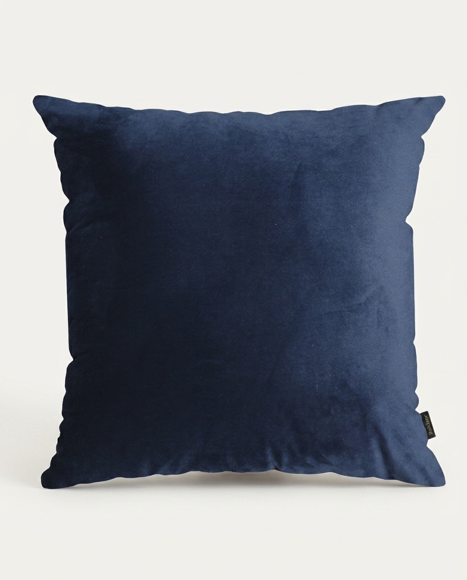 Almofada Premium Lisa Azul Navy image number 2