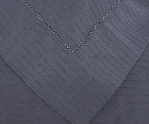 Fronha Damask Stripes Chumbo image number 1