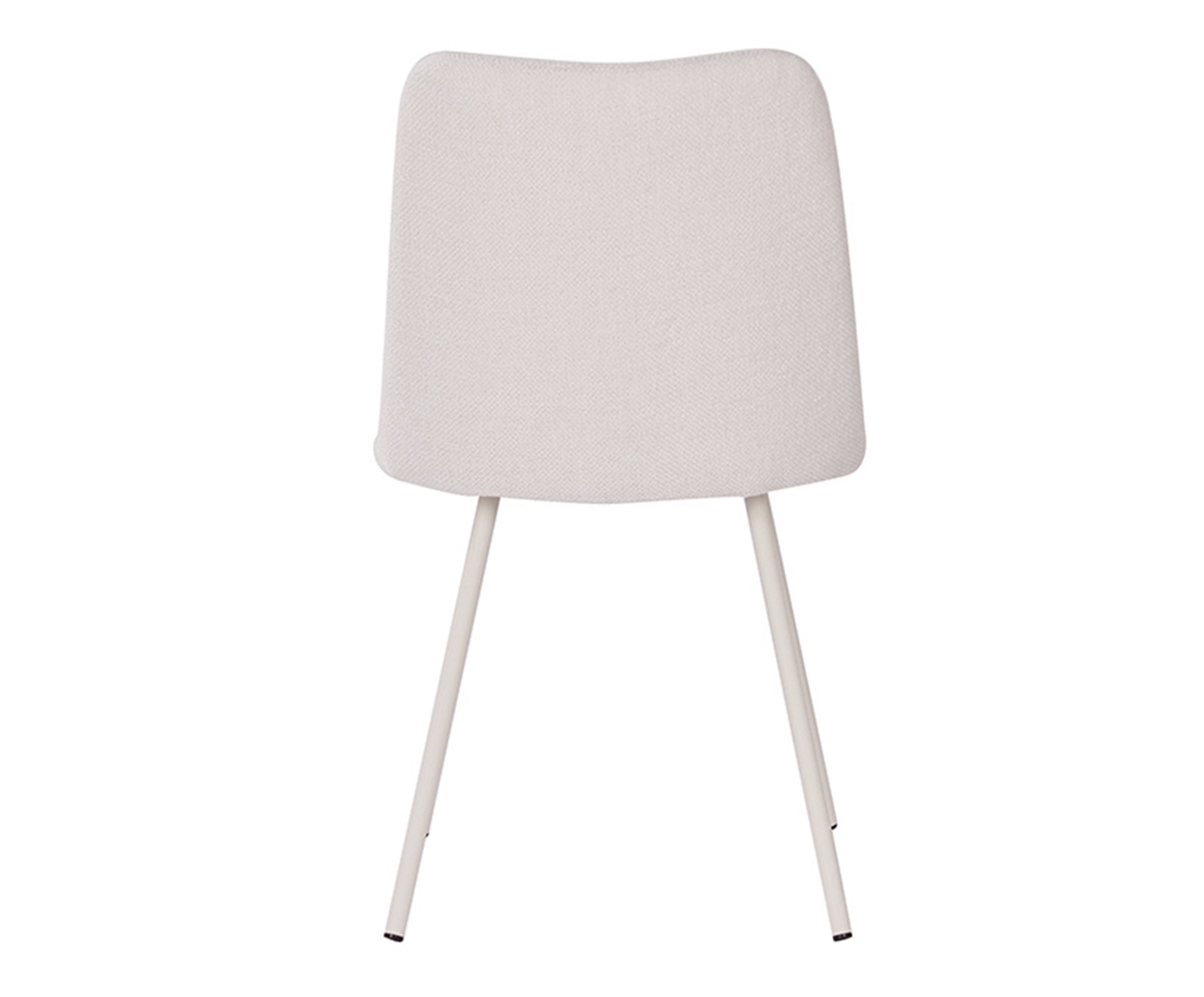 Cadeira Selene Tecido Off White Base Areia image number 3