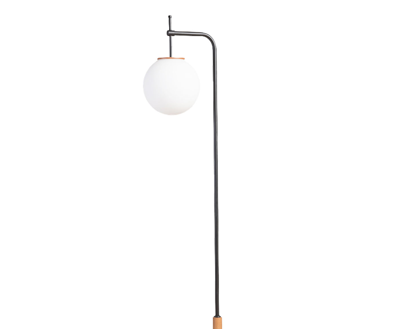 Lumin&aacute;ria de Ch&atilde;o Moon Castanho - Bivolt - image 1
