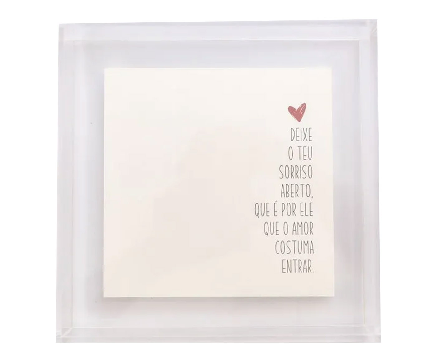 Quadro em Acr&iacute;lico "Sorriso Aberto" image number 0